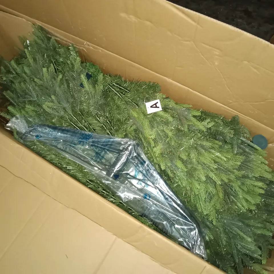 BOXED 8FT SHERWOOD REAL LOOK FULL TREE  RRP £399