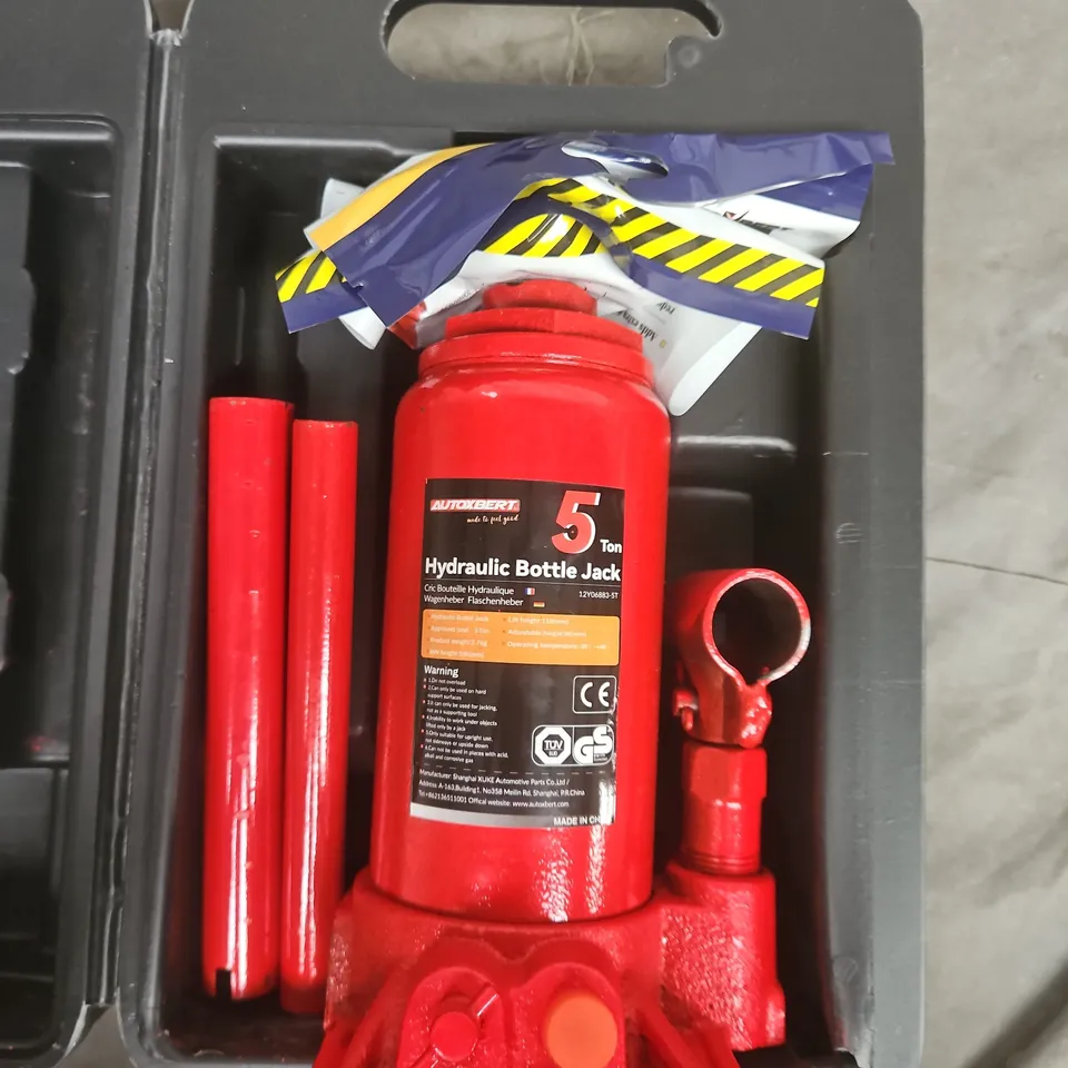 AUTOXBERT 5 TON HYDRAULIC BOTTLE JACK