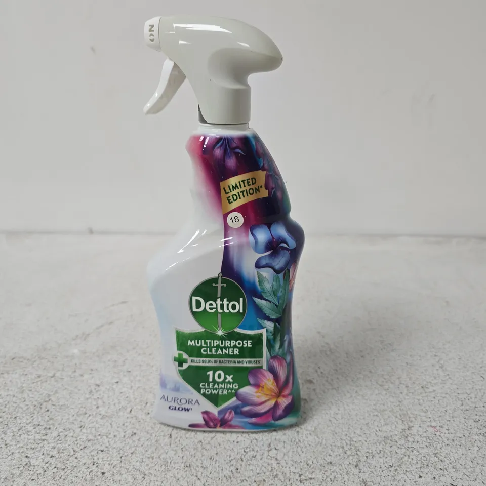 APPROXIMATELY 5 ASSORTED HOUSEHOLD LIQUIDS INCLUDING MULTI SURFACE CLEANER AND DETTOL MULTI PURPOSE CLEANER