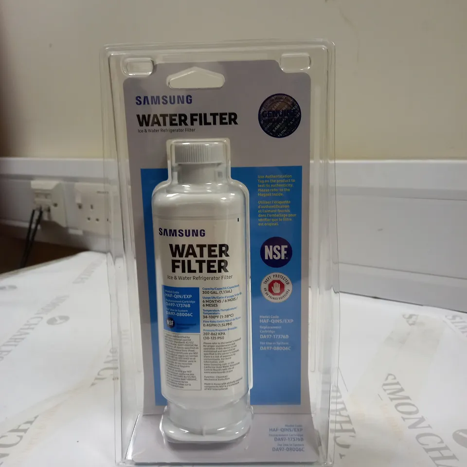 SAMSUNG WATER FILTER FOR FRIDGE