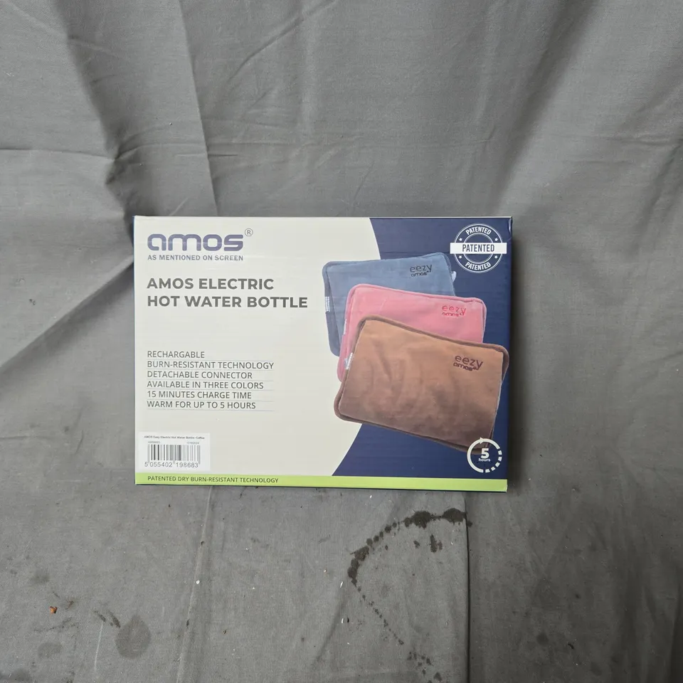 AMOS ELECTRIC HOT WATER BOTTLE