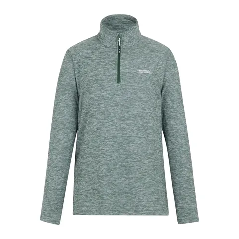 BRAND NEW REGATTA WOMEN'S SWEETHART MARL HALF-ZIP FLEECE IN MOROCCAN BLUE SIZE 14
