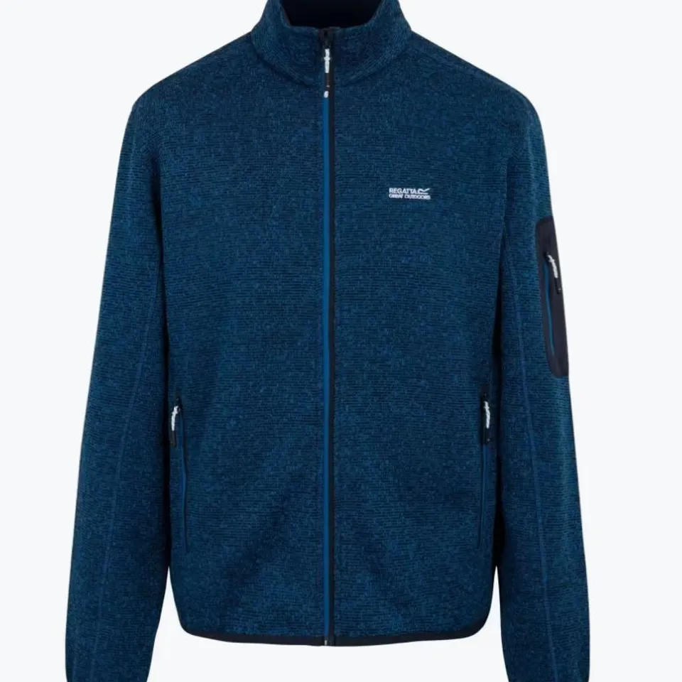 BRAND NEW REGATTA MENS NEWHILL FULL ZIP FLEECE SNORKEL BLUE SIZE XXL