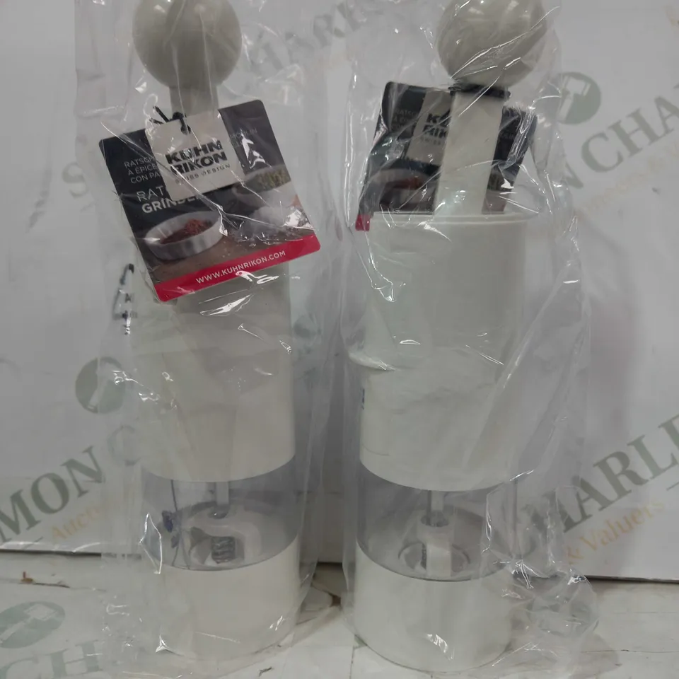 KUHN RIKON SET OF 2 RATCHET GRINDERS