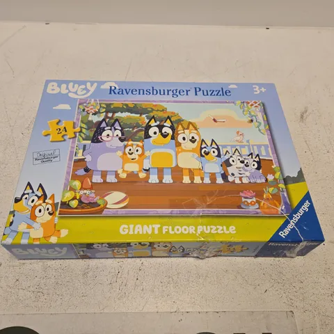 RAVENSBURGER BLUEY GIANT FLOOR PUZZLE – 24 PIECE BOXED