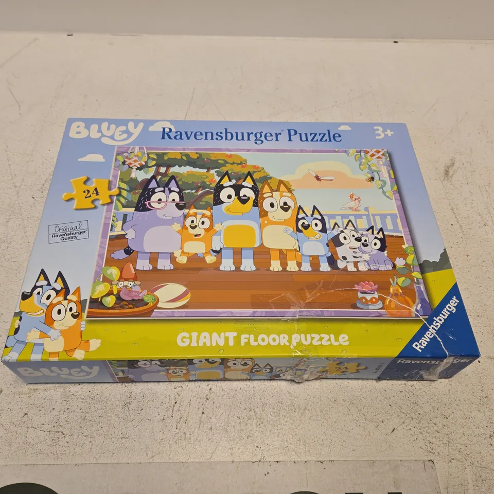 RAVENSBURGER BLUEY GIANT FLOOR PUZZLE – 24 PIECE BOXED