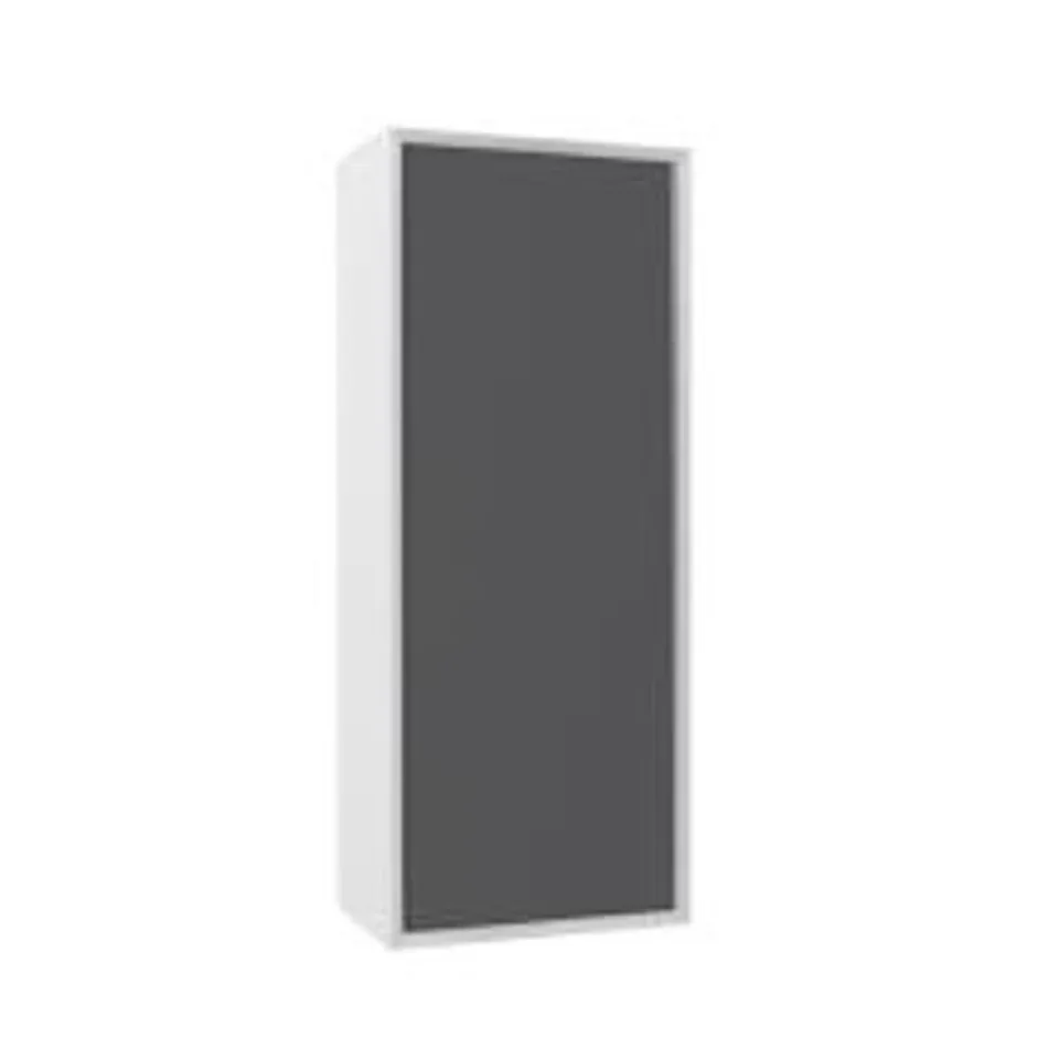  BOXED WOODSTOCK MESSINA GRAPHITE 400MM TALL WALL UNIT