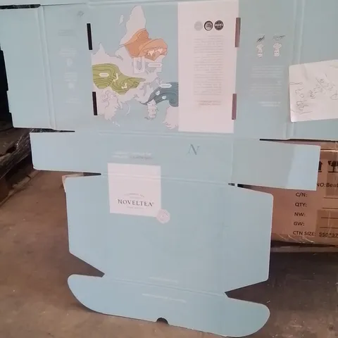 PALLET CONTAINING A LARGE QUANTITY OF NOVELTEA BUILD UP BOXES