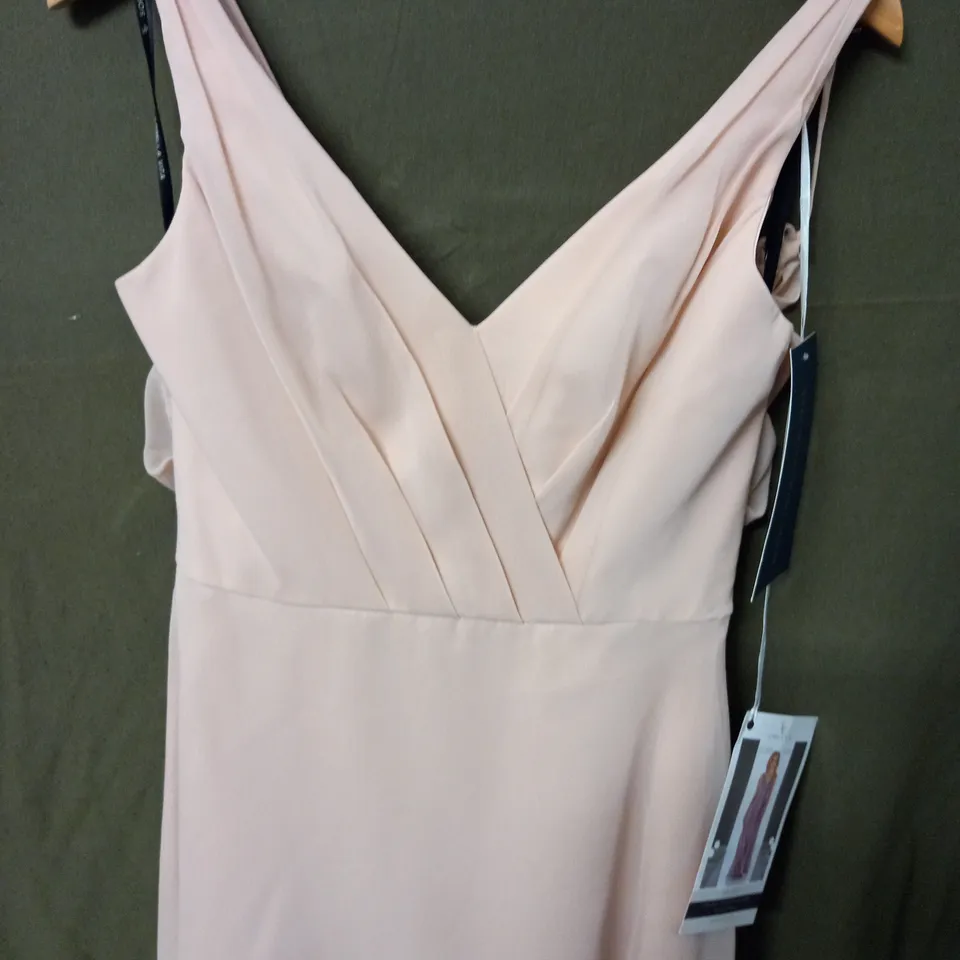 SORELLA VITA PEACH OCCASIONAL DRESS - UK 12