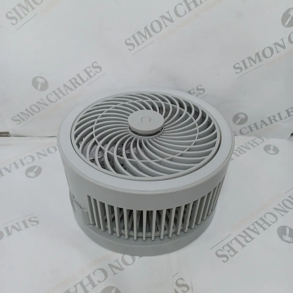 BOXED SALTER PROFESSIONAL CORDLESS FAN WITH LED RING 