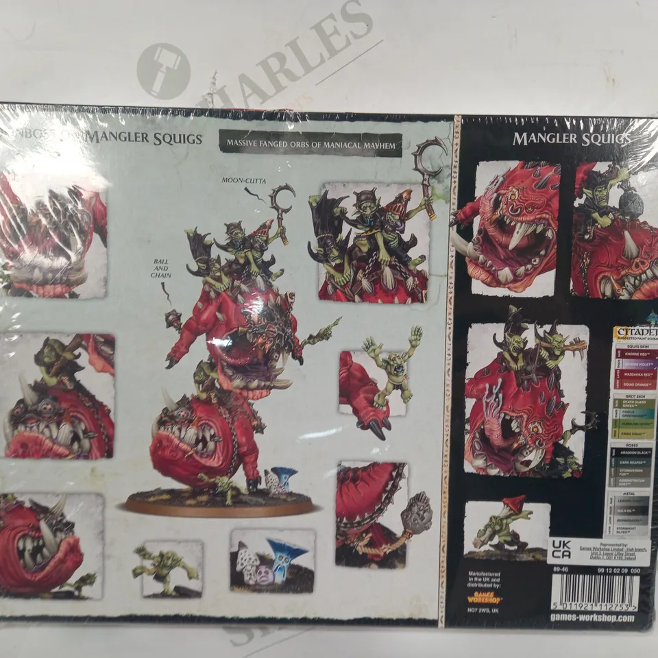 WARHAMMER AGE OF SIGMAR GLOOMSPITE GITZ MANGLER SQUIGS - 1 CITADEL MINIATURE