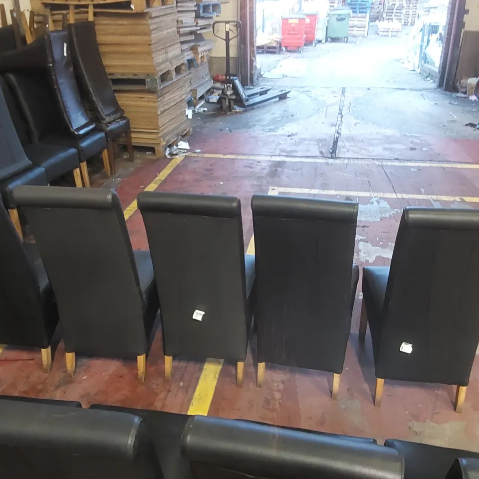 10x UPHOLSTERED RESTAURANT DINING CHAIRS - 1 PALLET
