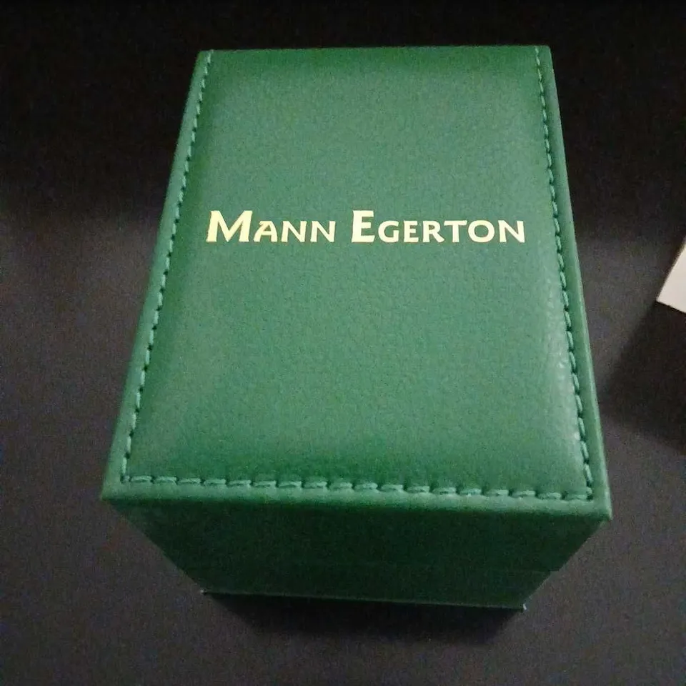 MANN EGERTON ASTRO ROSE BLUE WATCH