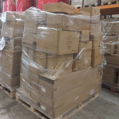 PALLET CONTAINING A VERY LARGE QUANTITY OF HOME LIGHTING PRODUCTS