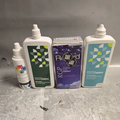 APPROXIMATELY 20 ASSORTED CONTACT LENS SOLUTION PRODUCTS - COLLECTION ONLY