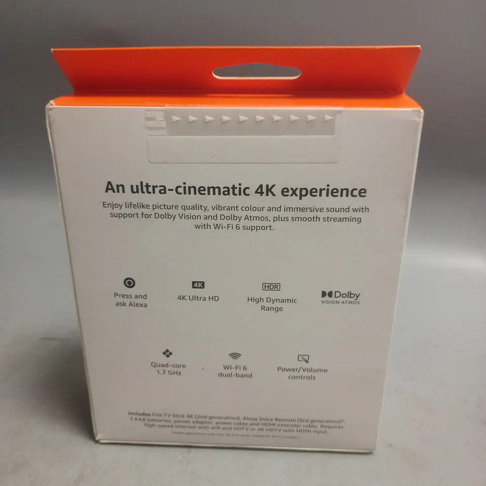 SEALED FIRETV STICK 4K WI-FI 6