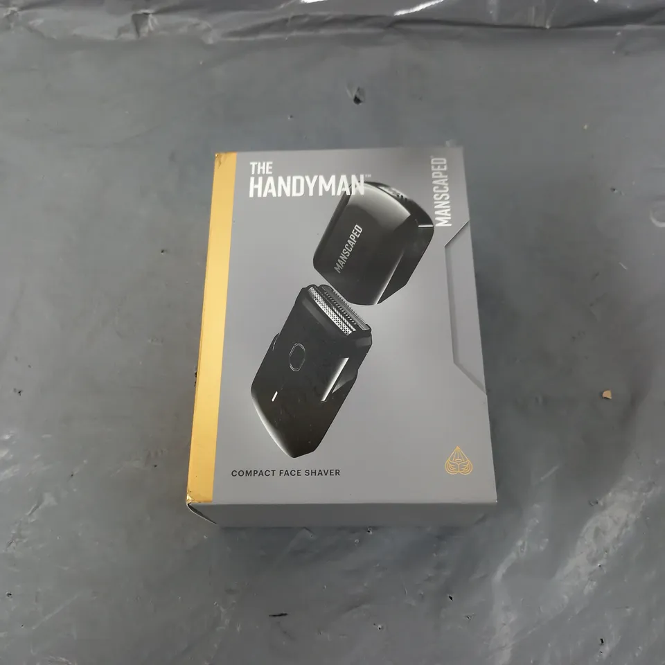 BOXED MANSCAPED THE HANDYMAN COMPACT FACE SHAVER 