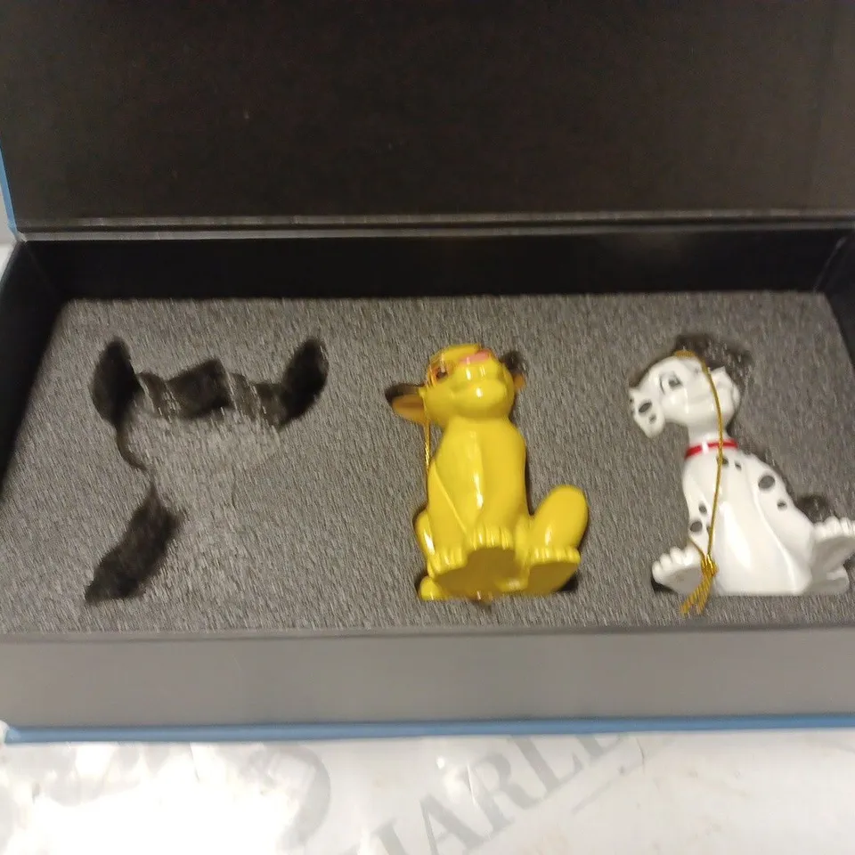 BOXED DISNEY TWIN ORNAMENT GIFT SET 