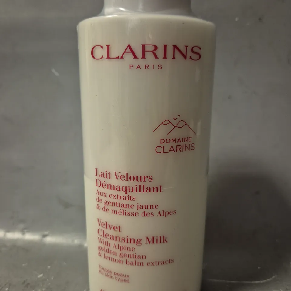 SEALED CLARINS VELVET CLEANSING MILK 400ML