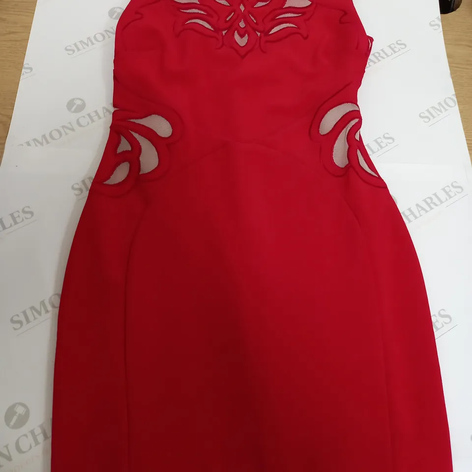 LIPSY LONDON SIZE 10 RED DRESS 