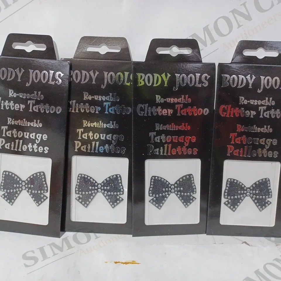 BOX OF APPROXIMATELY 200 BODY JOOLS RE-USEABLE GLITTER TATTOOS