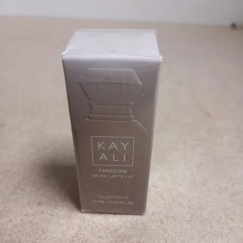 BOXED AND SEALED KAY ALI FREEDOM MUSK LATTE 1 EAU DEPARFUM 10ML