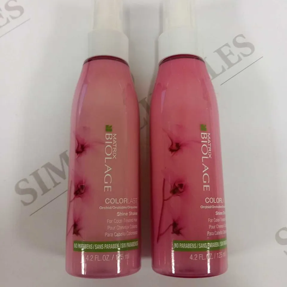 APPROXIMATELY 12 MATRIX COLOUR LAST SHINE SHAKE 125ML EACH
