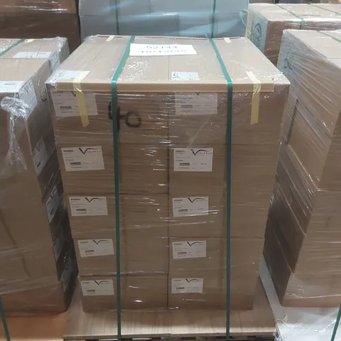 PALLET CONTAINING A LARGE QUANTITY OF ASSORTED BATHROOM FURNITURE PARTS INCLUDING: VELDEAU VANITY CARCASSES ECT