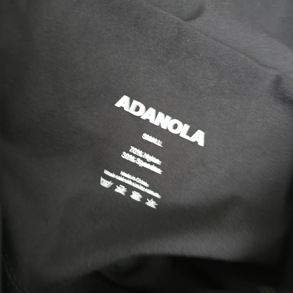ADANOLA WOMEN'S BLACK LEGGINGS – ACTIVEWEAR - SMALL
