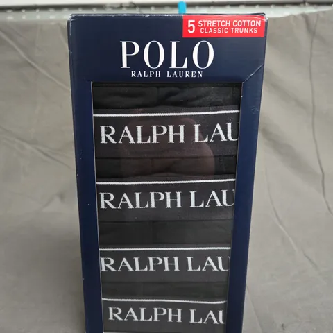 BOXED POLO RALPH LAUREN CLASSIC TRUNKS - X5 - SIZE XL