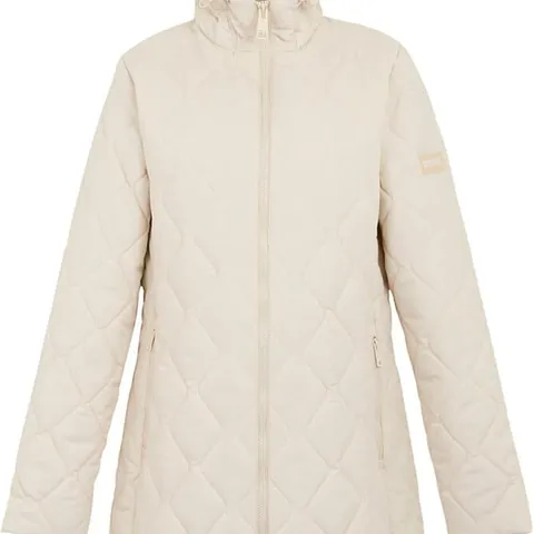BRAND NEW REGATTA WOMENS FRITHA III JACKET IN LIGHT VANILLA - SIZE 16
