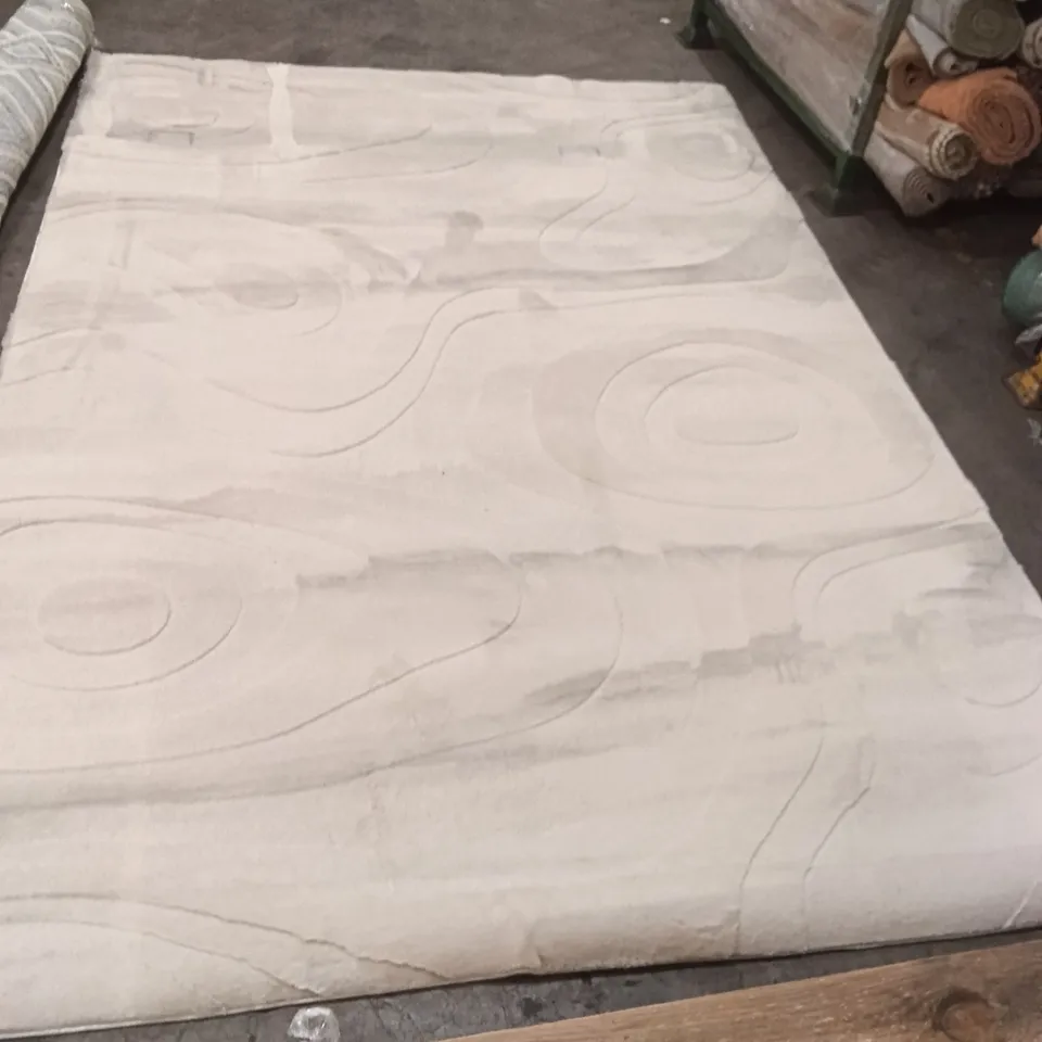 STILLAGE OF ASSORTED QUALITY RUGS APPROXIMATELY 27