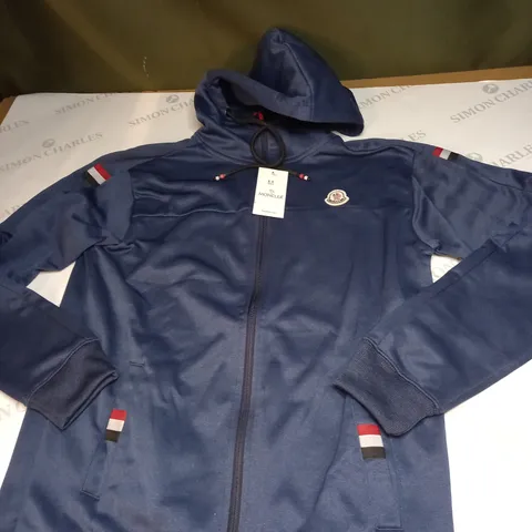 MONCLER ZIPPED HOODED JACKET SIZE M
