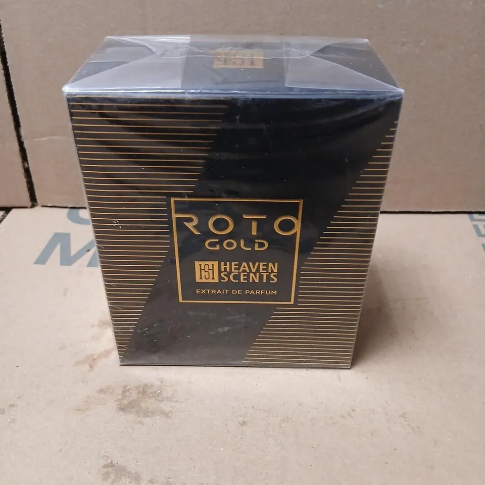 BOXED AND SEALED ROTO GOLD HEAVEN SCENTS EXTRAIT DE PARFUM 100ML