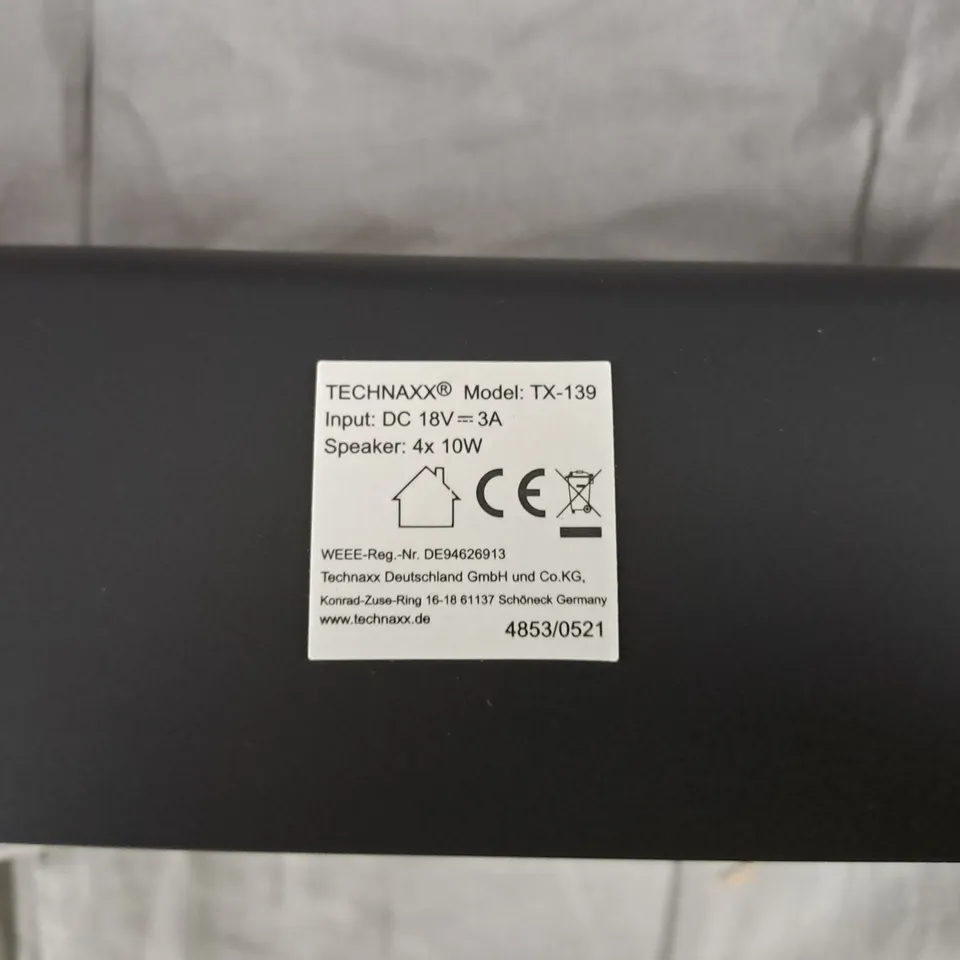 TECHNAXX TX-139 SOUNDBAR