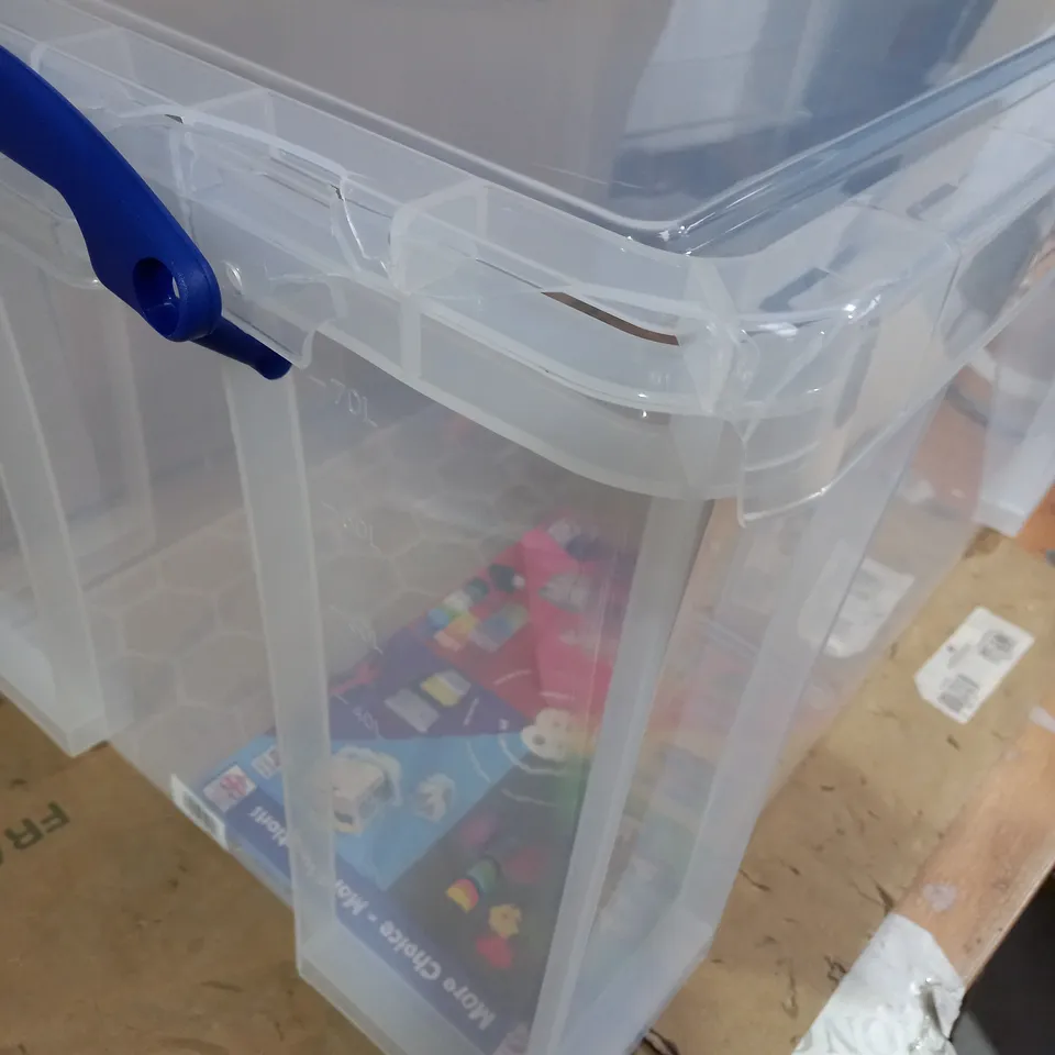 REALLY USEFUL STORAGE CONTAINER - CLEAR