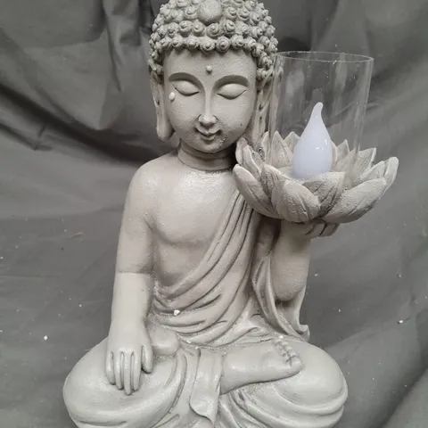GARDEN REFLECTIONS BUDDHA SOLAR LIGHT
