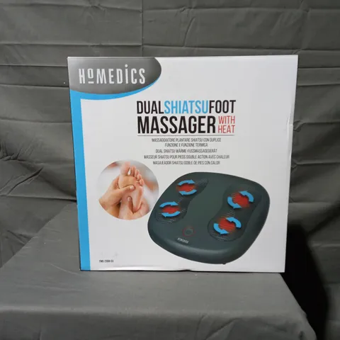 BOXED HOMEDICS DUAL SHIATSU FOOT MASSAGER WITH HEAT FMS-230H-EU