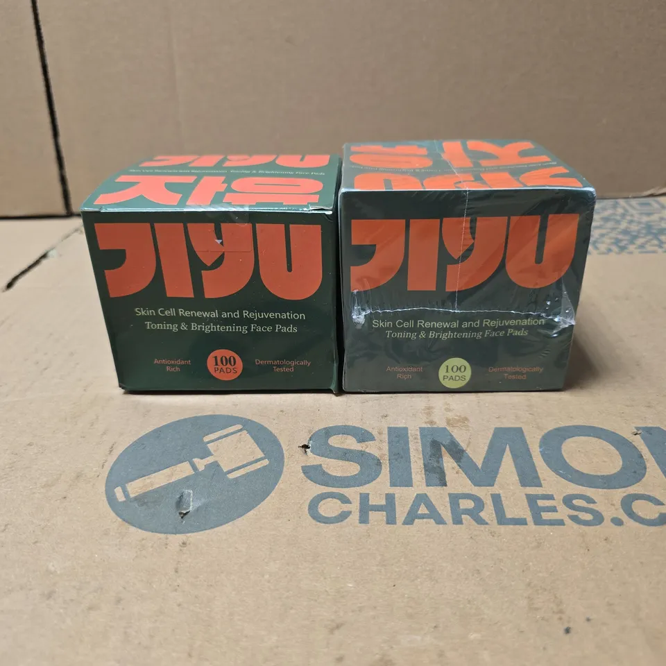 2 X YIYU SKIN CELL RENEWAL FACE PAD ITEMS