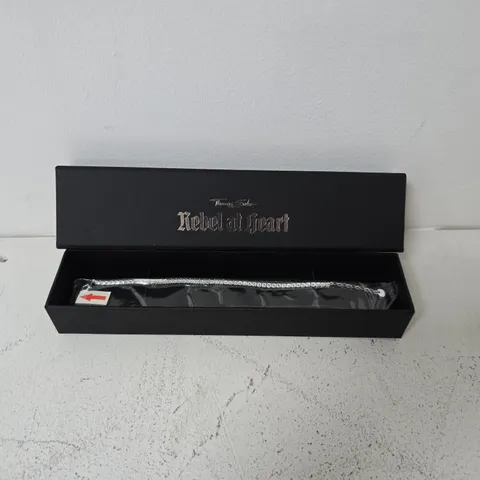 BOXED THOMAS SABO STERLING SILVER ZIRCONIA TENNIS BRACELET