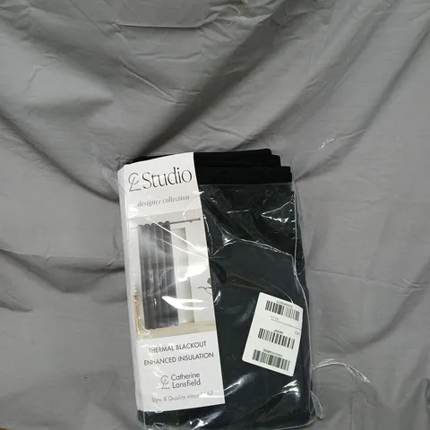 BOX OF APPROXIMATELY 5 CATHERINE LANSFIELD BEDDING PRODUCTS(ASSORTED COLORS AND SIZES) TO INCLUDE: BLACKOUT CURTAINS AND COTTON DUVET