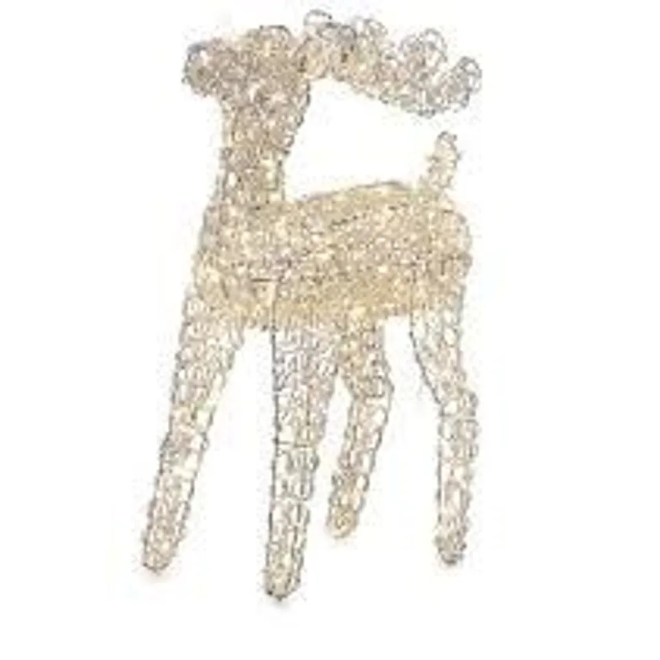 FESTIVE INDOOR/OUTDOOR PRE LIT MICRODOT REINDEER