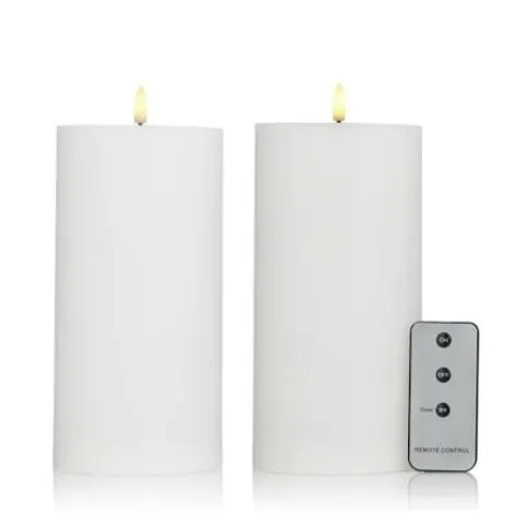 HOME STORIES WAX FLAMELESS CANDLES