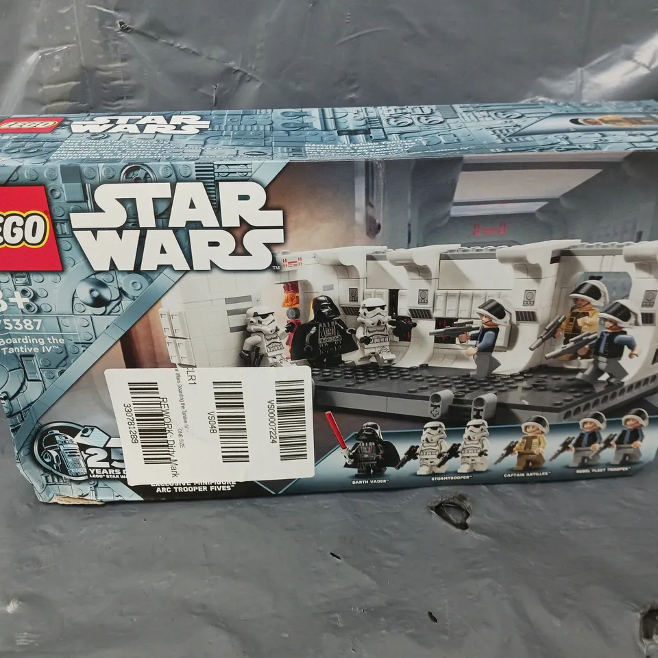 BOXED LEGO STAR WARS BOARDING THE TANTIVE IV - 75387 RRP £49.99