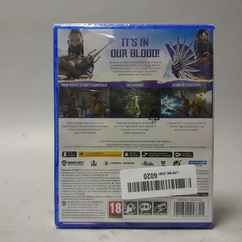 SEALED MORTAL KOMBAT 1 (PS5)