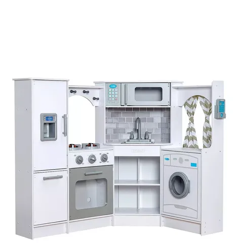 BOXED ULTIMATE CORNER PLAY KITCHEN WITH LIGHTS AND SOUNDS - COLLECTION ONLY