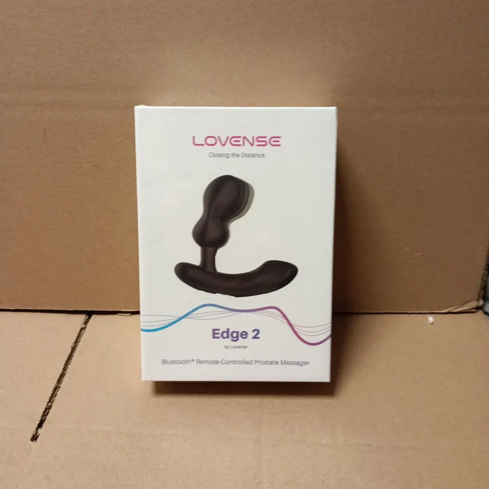 SEALED LOVENSE EDGE 2 BLUETOOTH REMOTE CONTROLLED PROSTRATE MASSAGER