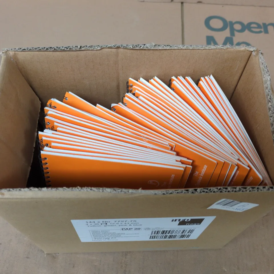 BOX OF APPROXIMATELY 30 BRAND NEW ACTIVE LITERACY KITS (PLACEMENT TEST AND EXERCISE CARDS)