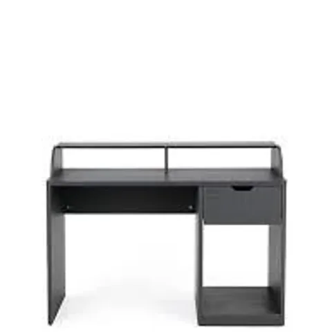 BOXED ASPEN GAMING DESK - GREY - COLLECTION ONLY 