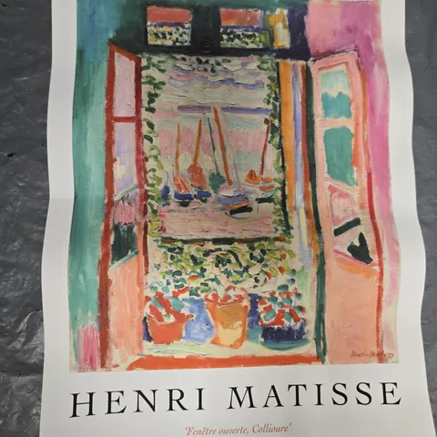 HENRI MATISSE – FENÊTRE OUVERTE, COLLIOURE (POSTER, 1905)